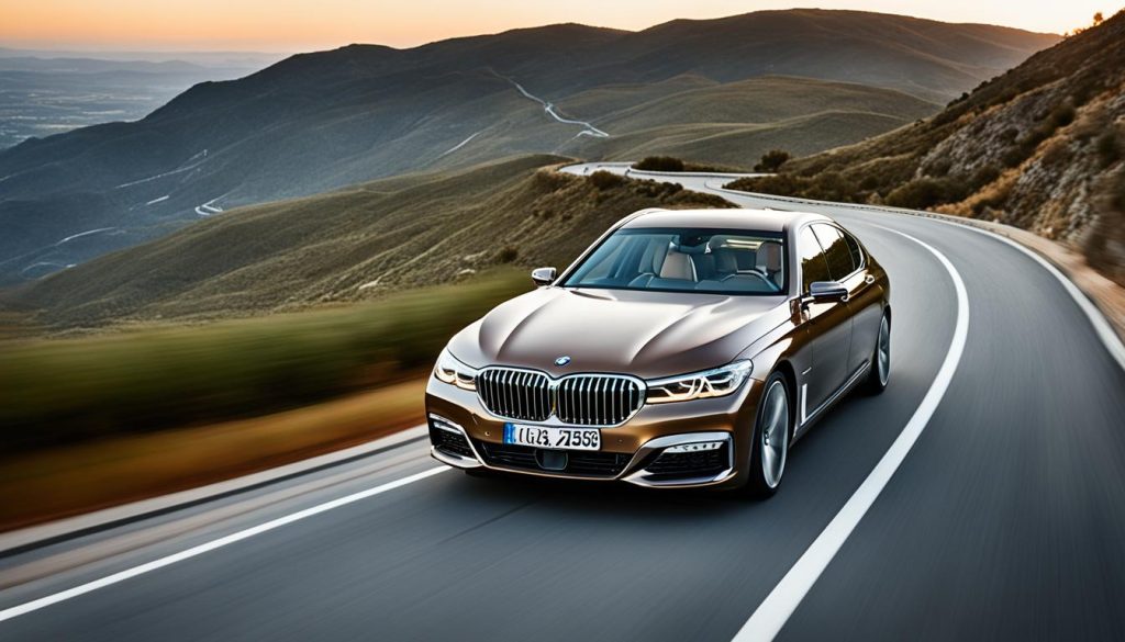 BMW 7 series driving satisfaction