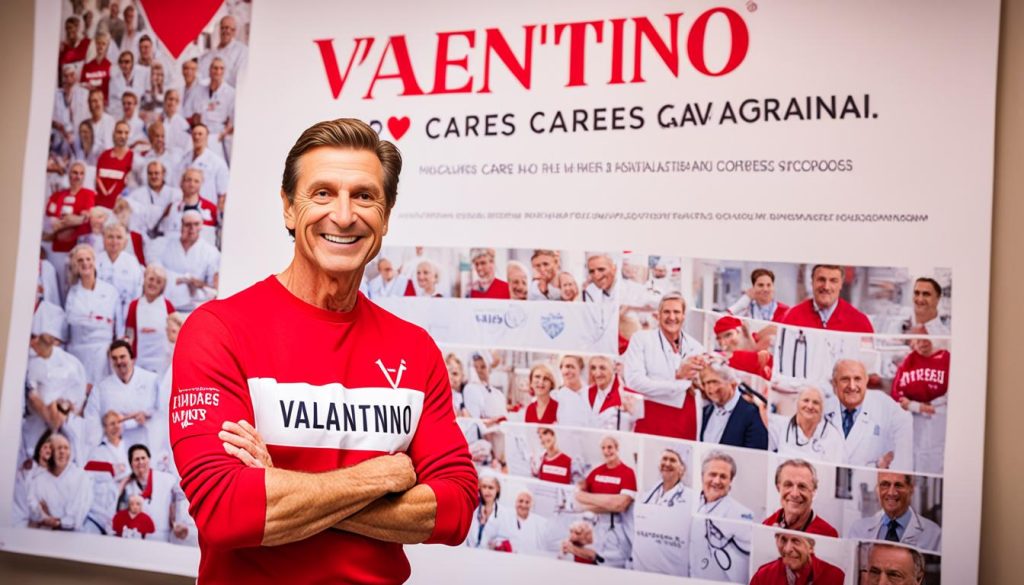 valentino garavani philanthropic endeavors